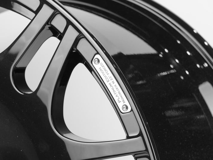 Brabus Monoblock M Platinum Edition Rims R22 Black Gloss for Mercedes-Benz W463A G-Class